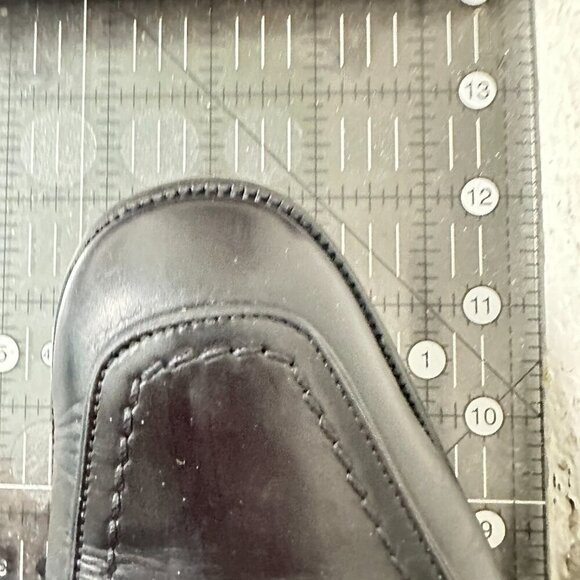 Salvatore Ferragamo Men Size 8.5D Black Leather Horsebit Loafer Dress Shoes - Picture 11 of 11